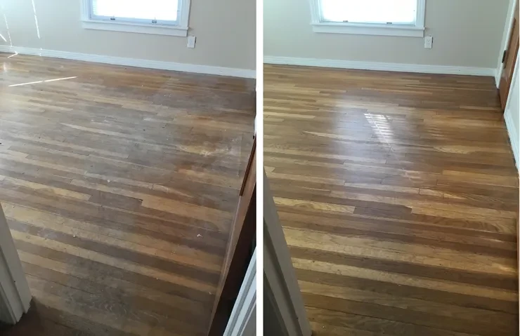 DR.FLOOR hardwood flooring project transformation